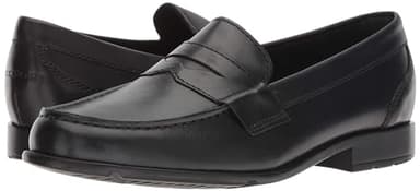Rockport Men's Classic Loafer Penny, Black II, 10 Wide - Image 11