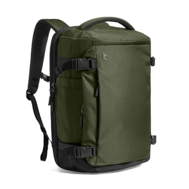 tomtoc Travel Backpack 28L, TSA Friendly Flight Approved Carry-on Luggage Hand Water-resistant Lightweight Business Rucksack, Durable Bag Fits 16 Inch Laptop - Image 1