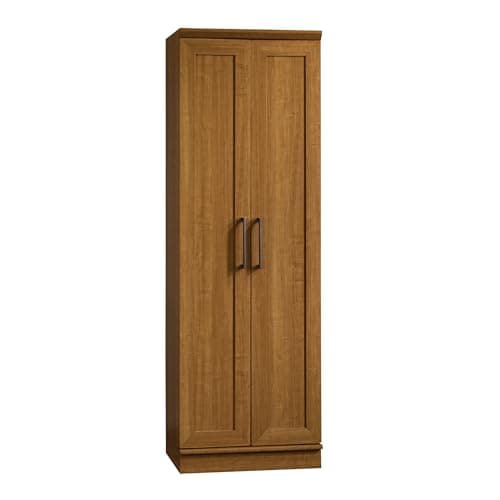 Sauder HomePlus Storage Pantry cabinets, ‎L: 23.25" x W: 17" x H: 71.18", Sienna Oak - Image 1