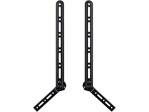 Monoprice Universal Soundbar Bracket with Adjustable Arms, Fits Displays 23in to 65in, Soundbars Up to 33lbs, Black, 139489 - Image 1
