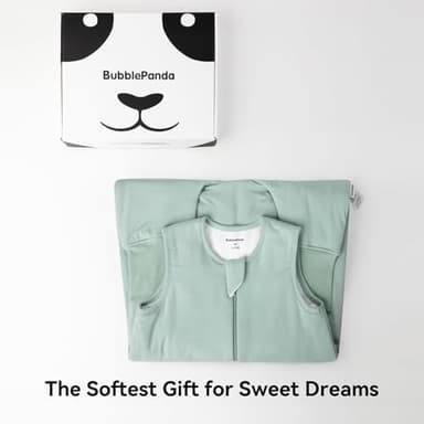 BubblePanda Rayon Made From Bamboo Toddler Sleep Sack with Feet 24-36 Months 2.5 Tog Winter Ultra Soft Warm Baby Sleep Bag Walker 2t-3t Quilted Thick Wearable Blanket with Legs 2-Way Zipper - Image 4