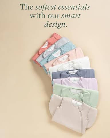 PurComfy Supersoft Sleep Sack 0.5 TOG, Premium Bamboo Viscose Baby Sleeping Bag, Lightweight Sleep Sack 3-6 Months - Image 8