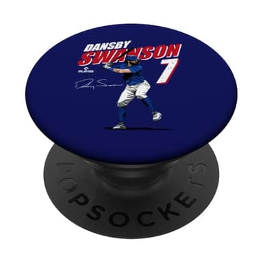 Dansby Swanson | Chicago Baseball Players | MLBDSN3001 PopSockets Adhesive PopGrip - Image 1