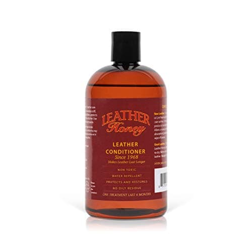 Leather Honey Leather Conditioner, Non-Toxic & Made in The USA Since 1968. Protect & Restore Leather Couches & Furniture, Car Interiors, Boots, Jackets, Shoes, Bags & Accessories. Safe for Any Colors - Image 1