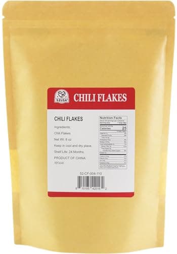 52USA Premium Sichuan Chili Flakes(8 OZ), Ground Sichuan Red Chili Pepper - Image 2