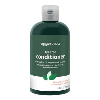 Amazon Basics Tea Tree Conditioner, 10.14 Fl Oz, Pack of 1 - Image 1