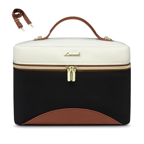 LOVEVOOK Insulated Lunch Bag for Women,Large Adult Lunch Box for Women,Leakproof Cooler Bag for Office Picnic Hiking Beach,Lunch Tote Bag with Adjustable Shoulder Strap - Image 1