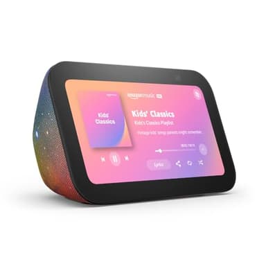 Amazon Echo Show 5 Kids, Designed for kids, with parental controls, Includes 1 year of Amazon Kids+, Galaxy - Image 1