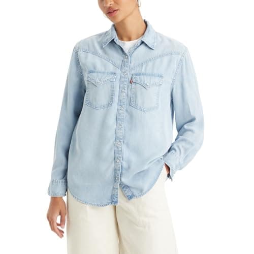 Levi's Women's Sawyer Western Shirt, Take The Cake, X-Small - Image 1
