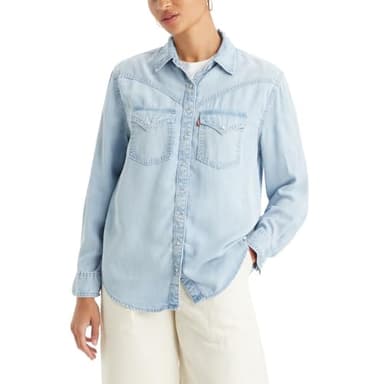 Levi's Women's Sawyer Western Shirt, Take The Cake, X-Small - Image 1