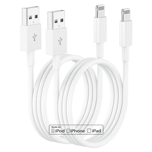 10ft iPhone Charger, [Apple Certified] Long Apple Charging Cord,10 Feet Original Lightning to USB Cable,10 Foot iPhone Charging Cable for iPhone 14 Pro Max/14/13 Pro/12 Mini/11/XS/XR/8/7/6S/5/SE,iPad - Image 1