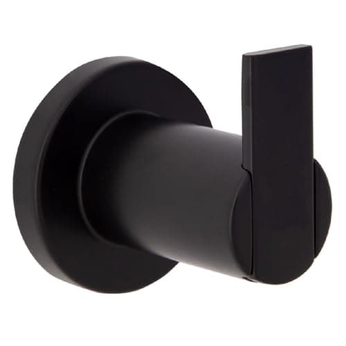 Design House 582676 Eastport Contemporary Robe Hook for Bathroom Bedroom Closet or Kitchen Matte Black - Image 1