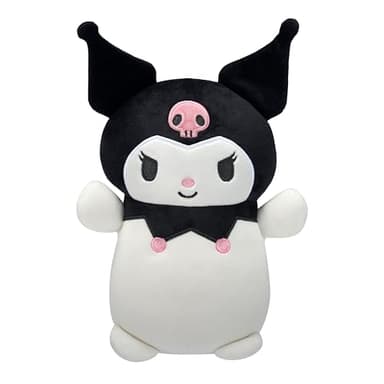Squishmallows Original Sanrio 10-Inch Kuromi HugMees - Medium-Sized Ultrasoft Official Jazwares Plush - Image 1
