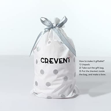 CREVENT Cozy Plush Baby Security Blanket Loveys for Baby Girls Boys, Minky Front and Back with Animal Face (Ivory Sheep) - Image 2