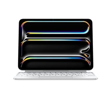 Apple iPad Magic Keyboard Case for iPad Pro 11-inch (M4) US English (White) - Image 1