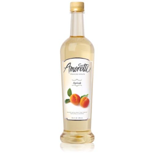 Amoretti Premium Syrup, Apricot, 25.4 Ounce - Image 1