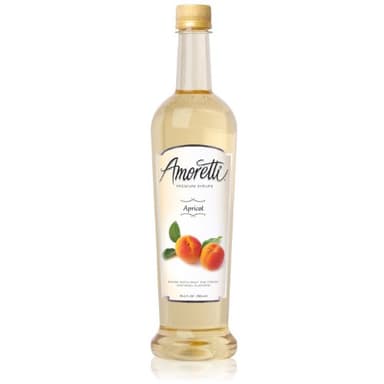 Amoretti Premium Syrup, Apricot, 25.4 Ounce - Image 1