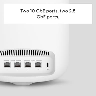 Amazon eero Max 7 mesh wifi router (newest model) - Supports internet plans up to 10 Gbps, Coverage up to 2,500 sq. ft., Connect 250+ devices, 1-pack - Image 3