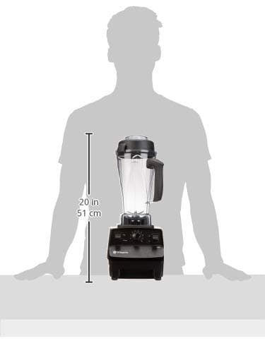 Vitamix 5200 Blender, Professional-Grade Blender for Smoothies, Soups, Ice Cream and More, Stainless-Steel Blades, Self-Cleaning Kitchen Appliance, 64 Oz Container, Black - Image 3