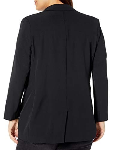 The Drop Women's Blake Long Blazer, Black, Medium - Image 5