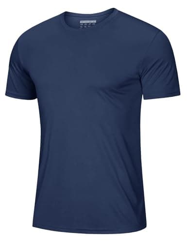 Sun Shirts for Men Short Sleeve Lightweight T-Shirt UPF 50+ UV Protection Quick Dry Moisture Wicking Performance Shirts - Image 1