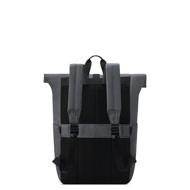 United Colors of Benetton Be Rolltop Laptop Backpack, Anthracite - Image 5