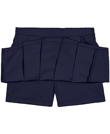 Nautica Girls' School Uniform Pleated Scooter with Pockets, Navy, 10 - Image 3