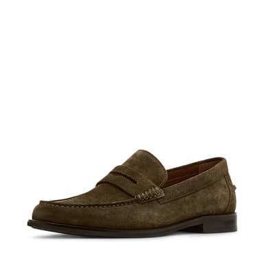 Steve Madden Men's Alonso Loafer, Khaki Green, 7.5 - Image 1