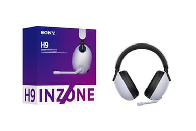 Sony INZONE H9 Gaming Headset, Wireless Noise Canceling Bluetooth Headset With Microphone, 360 Spatial Sound, For PC and PS5 (WH-G900N), White - Image 2