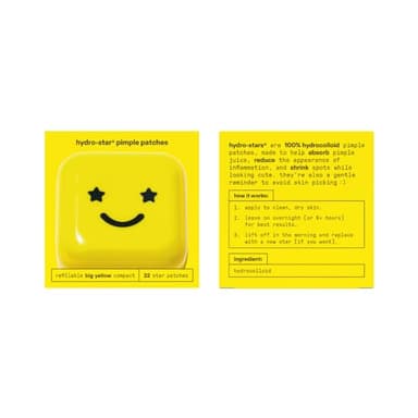 Starface Hydro-Stars, Hydrocolloid Pimple Patches, Absorb Fluid and Reduce Redness, Cute Star Shape, Vegan and Cruelty-Free Skincare (32 Count) - Image 2