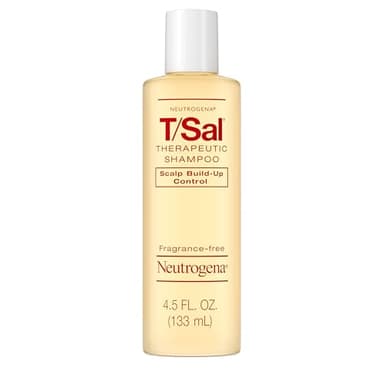 Neutrogena T/Sal Therapeutic Dandruff Shampoo, Scalp Build-Up Control, 3% Salicylic Acid, Scalp Psoriasis Treatment, Seborrheic Dermatitis Shampoo, Clears & Controls Flakes, Fragrance Free, 4.5 fl oz - Image 2