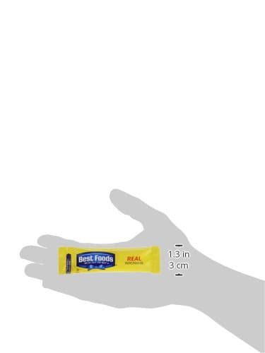 Best Foods Real Mayonnaise Stick Packets Easy Open, Condiment for Sandwiches, Salads, Mayo Made with 100% Cage Free Eggs, Gluten Free, 0.38 oz, Pack of 210 - Image 8