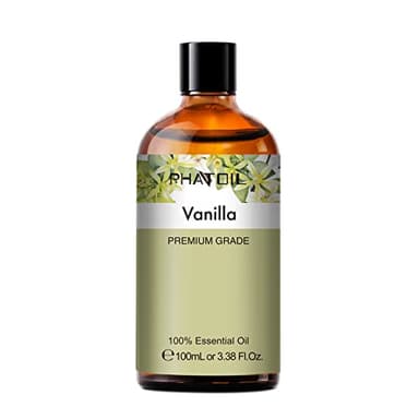 PHATOIL Vanilla Essential Oil 100ML, Vanilla Essential Oils for Diffuser, Humidifier, Aromatherapy, Sleep, Relax - Image 2