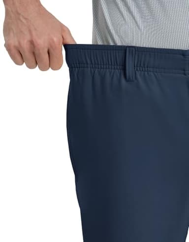 Rouen Mens Golf Pants Lightweight Dry Fit Mens Casual Pants Classic Fit Stretch Dress Pants for Men Travel Business Navy - Image 5