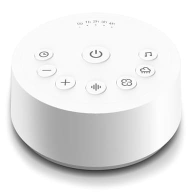 Color Noise Sound Machines Sleep White Noise Machine with 25 Soothing Sounds 32 Volume Levels 5 Timers and 4 Sound Categories and Memory Function for Kids Adults and Home - Image 1