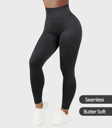 JGS1996 Hidden Scrunch Butt Lifting Leggings for Women Tummy Control High Waisted Workout Gym Seamless Impact Yoga Pants - Image 5