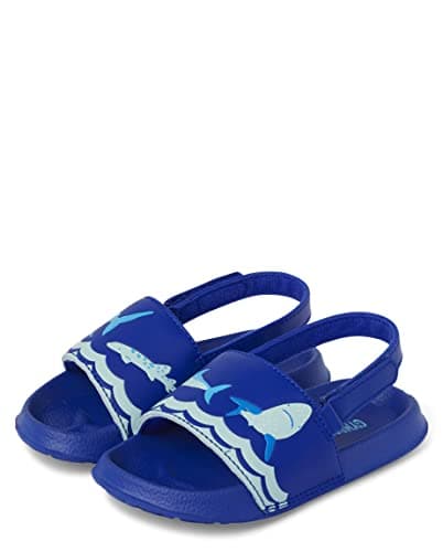 Gymboree,Boys,And Toddler Slides,Blue Shark,3 Big Kid - Image 1