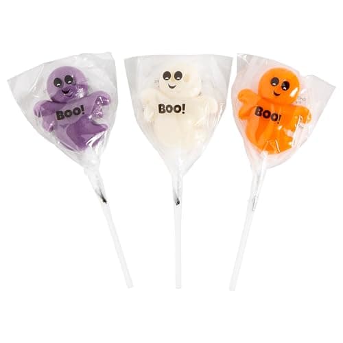 Fun Express Ghost Lollipops - 12 Pc - Image 1