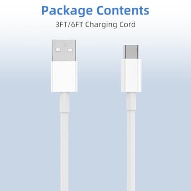 Car Carplay for iPhone 17 16 15 Charger Cord, 2Pack [3FT+6FT] USB A to USB C Charging Cable for Apple 17 16 15 Pro/Pro Max/Plus Type C Cord, for iPad Pro 12.9/11, Air 5th/4th Gen - Image 6