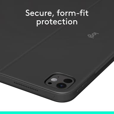 Logitech Combo Touch iPad Pro 13-inch (M4)(2024) Keyboard Case - Detachable Backlit Keyboard for iPad Pro 13, Kickstand, Multi-use Mode - Midnight Black - Image 5