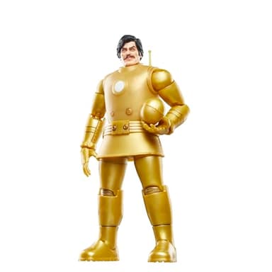 Marvel Legends Series Iron Man (Model 01 - Gold), Iron Man Comics Collectible 6-Inch Action Figure, Retro-Inspired Blister Card - Image 3