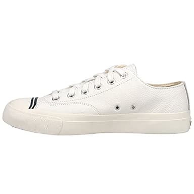 PRO-Keds Men's Royal Lo Lace Up Fashion Sneaker, White Leather, 7 - Image 4