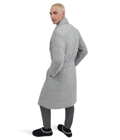 UGG Women's Quade Quilted Robe, Grey Heather, XL/XXL - Image 2