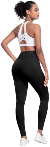 LZYVOO Leggings with Pockets for Women, 6 Packs Soft High Waisted Tummy Control Workout Yoga Pants - Image 7