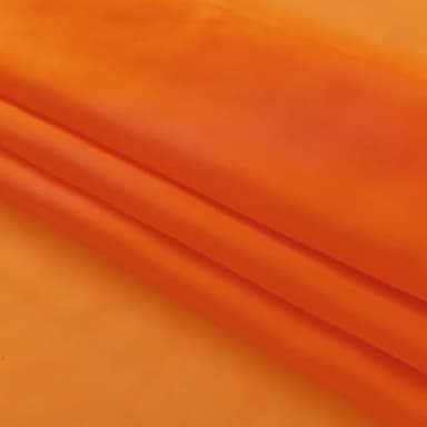 SpaceDresser Basic Rod Pocket Sheer Voile Window Curtain Panels Orange 2 Panels 52 Width 84 Inch Long for Kitchen Bedroom Children Living Room Yard(Orange,52 W x 84 L) - Image 5