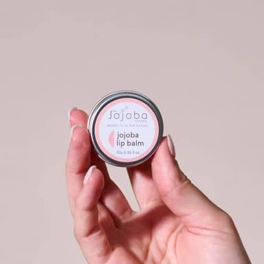 The Jojoba Company - 10g Natural Jojoba Lip Balm - Softens, Moisturises, Soothes Dry & Cracked Lips - Clinically Proven Results - Vegan - Image 2
