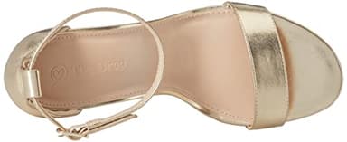 The Drop Women's Rebecca Strappy High Block Heel Sandal, Gold, 6.5 - Image 5