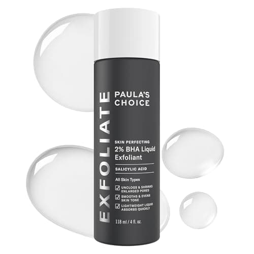 Paulas Choice--SKIN PERFECTING 2% BHA Liquid Salicylic Acid Exfoliant--Facial Exfoliant for Blackheads, Enlarged Pores, Wrinkles & Fine Lines, 4 oz Bottle - Image 1