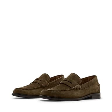 Steve Madden Men's Alonso Loafer, Khaki Green, 7.5 - Image 8