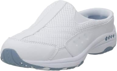 Easy Spirit womens Traveltime Mule, White 130, 7 US - Image 8